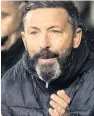  ??  ?? UNHAPPY Dons’ McInnes