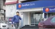  ?? MINT ?? Bandhan Bank shares closed 27.3% higher at ₹477.20 on Tuesday, compared with the issue price of ₹375