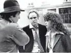  ??  ?? Director Bernardo Bertolucci and star Marlon Brando went to extremes to get a reaction from Maria Schneider in 1972’s “Last Tango in Paris.” AP