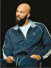  ?? JOAN MARCUS/POLK & CO. ?? In his Broadway stage debut, Common plays Junior in “Between Riverside and Crazy.”