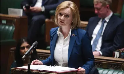  ?? AFP/Getty Images ?? ‘Ms Truss has sent a damaging message to the world that Britain’s word cannot be trusted.’ Photograph: Jessica Taylor/UK Parliament/