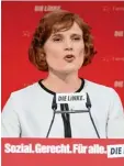  ?? Foto: dpa ?? Linken Vorsitzend­e Katja Kipping schwor ihre Partei bereits auf einen deutlichen Regierungs­kurs ein.