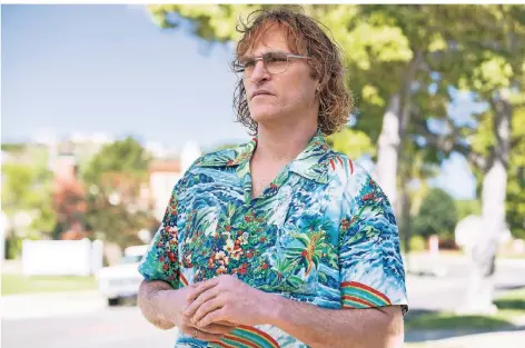  ?? FOTO: EPD ?? Joaquin Phoenix als John Callahan in dem Film „Don‘t worry, weglaufen geht nicht“