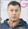  ??  ?? DAVE FURNER: Faced the media yesterday for the first time as Leeds Rhinos head coach.