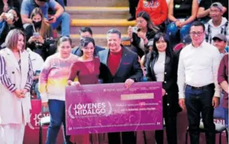  ?? BLANCA E. GUTIÉRREZ ?? Julio Menchaca
Salazar encabezó el Festival Jóvenes Hidalgo
