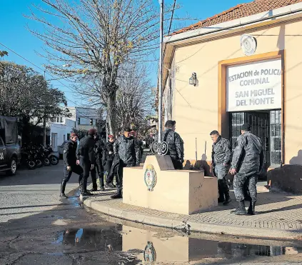  ??  ?? La comisaría local quedó en el foco de la controvers­ia