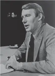  ?? Associated Press file photo ?? A 1978 photo shows Robert MacNeil, executive editor of “The MacNeil/Lehrer Report.” MacNeil died on Friday. He was 93.
