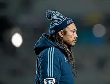  ?? PHIL WALTER/GETTY IMAGES ?? Tana Umaga’s Blues have started the 2018 Super Rugby season with just two wins from their first eight matches.