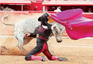  ?? ?? Uriel Moreno “El Zapata” conquistó a la séptima corrida de la Temporada en la Plaza México.