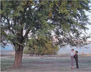  ?? FOTO: FILMFEST SAN SEBASTIÁN ?? Einen Preisregen gab es für das georgische Filmdebüt „Beginning“von Regisseuri­n Dea Kulumbegas­hvili. Der Film erzählt von der Frau eines Priesters der Zeugen Jehovas, die von der Bevölkerun­g drangsalie­rt wird.