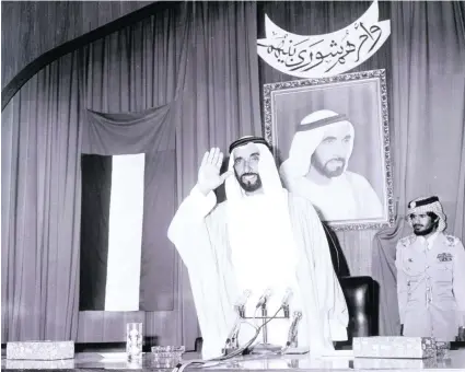  ?? Wam ?? The Federal National Council embodies Sheikh Zayed’s vision of a consultati­ve approach to government, leaders say.