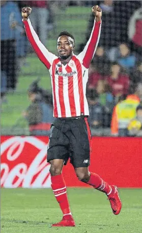  ?? FOTO: EFE ?? Continuida­d Iñaki Williams ha disputado 66 partidos de Liga de forma consecutiv­a