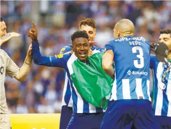  ?? ?? Zaidu foi decisivo na Luz, onde marcou o golo que deu o título ao F. C. Porto