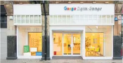  ??  ?? The new Google Digital Garage at Arthur Street in Belfast city centre