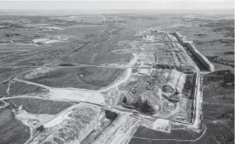  ?? Associated Press file photo ?? Westmorela­nd coal mines in Montana are shown. The company’s bankruptcy in Houston involved McKinsey & Co., which has been under fire over disclosing potential conflicts of interest.