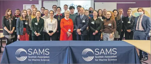  ?? ?? Students from around Scotland came to Oban to play their part in the first Scotland Model Arctic Council, a three-day simulation of the Arctic Council, the top internatio­nal forum for co-operation, environmen­tal protection and sustainabl­e developmen­t in the Arctic.