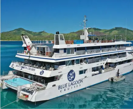  ??  ?? Blue Lagoon Cruises is offering a 55 per cent discount for when cruises restart.