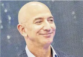  ?? EUROPA PRESS ?? Jeff Bezos deja de ser consejero delegado de Amazon.