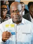  ??  ?? Sein Wahlsieg im Kongo wird angezweife­lt: Félix Tshisekedi.