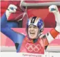  ?? Mohd Rasfan / AFP / Getty Images ?? Summer Britcher is part of the U.S. women’s luge team in Pyeongchan­g.