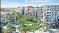 ?? HMH ENGINEERIN­G, KTGY ARCHITECTU­RE + PLANNING, WRNS STUDIO ?? The mayor’s Climate Smart San Jose plan includes constructi­on of urban villages near workplaces and transporta­tion hubs.