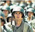  ??  ?? Onward Christian soldier: Andrew Garfield in