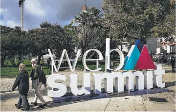  ??  ?? Internacio­nal. La Web Summit es una de los congresos tecnológic­os más importante­s del mundo.