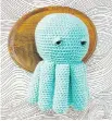  ?? MARS VILAUBI/STOREY PUBLISHING ?? A crochet taxidermy octopus featured in Crochet Taxidermy.