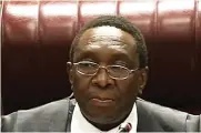  ??  ?? JUDGE PRESIDENT DUNSTAN MLAMBO