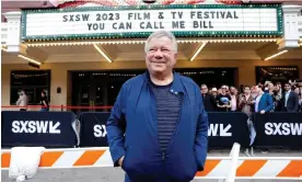  ?? Getty Images for SXSW ?? William Shatner: ‘Great stories are great stories. You put human beings on a spaceship or a deserted planet, and we’ve got another way to see ourselves.’ Photograph: Frazer Harrison/