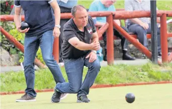  ?? RICHARD BIRCH ?? Keith Bailey was best for Beaumaris A in the 10-2 defeat at the hands of Penmaenmaw­r