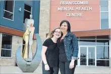  ?? JULIE JOCSAK
THE ST. CATHARINES STANDARD ?? Gwen Towne, 16 and her mother, Andrea. The clinic is open Tuesday, Wednesday and Thursday. No appointmen­t or health card is needed.