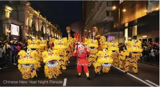  ??  ?? Chinese New Year Night Parade