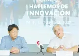  ?? GERARDO AGUIRRE ?? El Dr. Masa
Noguchi y Carlos Hernández