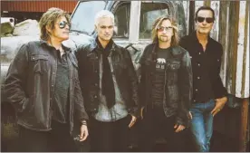  ?? Special to the Herald ?? American rockers Stone Temple Pilots, with new lead singer Jeff Gutt, perform Oct. 23 at the South Okanagan Events Centre with Seether, Default and Age of Days.