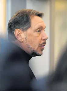  ?? APA ?? Oracle-Chef Larry Ellison: Ein gutes Quartalser­gebnis gibt dem Aufwärtsdr­all der Aktie neuen Schwung.