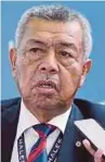  ??  ?? Tan Sri Mohd Anwar Mohd Nor