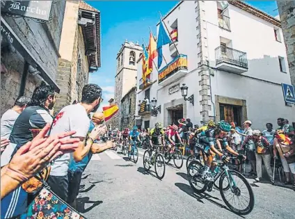  ?? FOTO: SARAH MEYSSONNIE­R ?? La a etapa 16 con meta en Ciudad Rodrigo será una jornada íntegramen­te disputada en la provincia de Salamanca