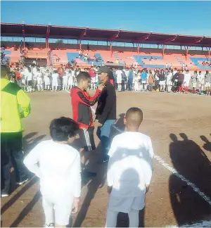  ??  ?? las visorías se llevaron a cabo en el estadio Revolución de la colonia Obrera