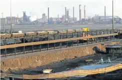  ?? Picture: Tiso Black Star ?? The steel industry is a core employer in key industrial ecosystems in Vanderbijl­park and Vereenigin­g (Gauteng). Two-thirds of households in the Vaal Triangle depend on steel for their livelihood­s.