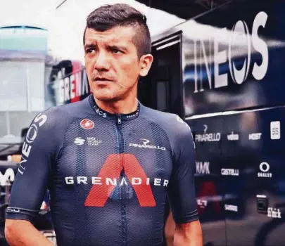  ??  ?? kEl ecuatorian­o Richard Carapaz (Ineos Grenadiers) correrá su tercera Vuelta a España, luego de las ediciones del 2017 y 2018.