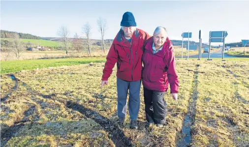  ?? Photograph by Jason Hedges ?? HOPE: Mike Budd and his wife Desree have maintained the 8,000-daffodil memorial to cancer victims since 2016.