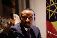  ?? TIKSA NEGERI/REUTERS ?? Ethiopia’s Prime Minister Abiy Ahmed