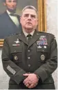  ?? ALEX BRANDON/AP ?? The Joint Chiefs chairman said he regrets creating a perception of military mingling in politics when he walked through a park forcibly cleared of protesters.