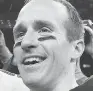  ??  ?? Drew Brees