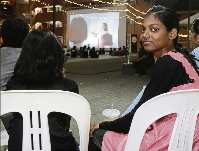  ??  ?? 1 Vayshalini at the screening of Wasiat
Nenek Moyang, her first film. — M. AZhAr AriF/ The Star
3
1