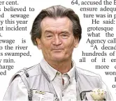  ?? ?? River wrath... singer Feargal Sharkey