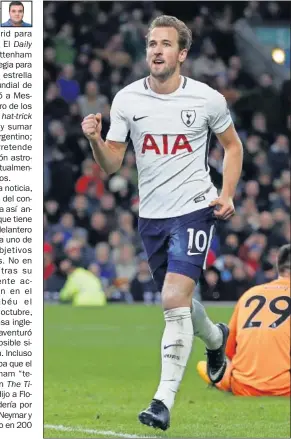  ??  ?? CODICIADO. Kane interesa a los grandes de Europa, incluido el Madrid.