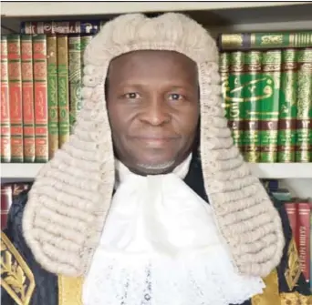  ??  ?? Chief Justice of Nigeria, Hon. Justice Ibrahim Tanko Muhammad
