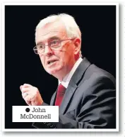  ??  ?? John McDonnell